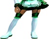 [Gel]Green Anime skirt