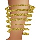 2 gold twist bracelet