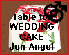 Wedding Table 4 Cake J&A