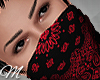 m: Bandana Red Black