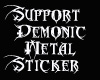demonicmetal support