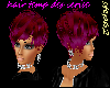 hair mix red purlpe