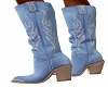 Blue Cowboy Boots