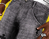CH Haft Ripped Jeans