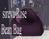 sireva Rose Bean Bag