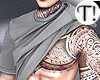 T! Half Top Grey/Tatt