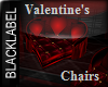 (B.L) Heart Set Chairs 