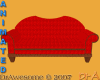 A Red Victorian Sofa
