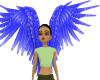 Glwing Angel Wings BLUE
