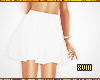 ! High W. Skirt White