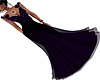 Dark Purple Evening Gown