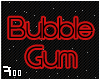 Red Crush Bubble Gum