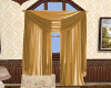 Country Gold Drapes