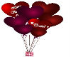 Ballon Heart  love 2 (KL