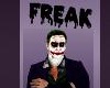 Joker Freak Villian Halloween Costume Fun Funny Hilarious Evil