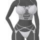MI White Lace Lingerie.
