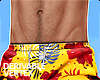 Yellow Swim Shorts Tat