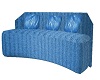 Blue Cuddle Couch