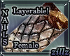 [zillz]DragonNails Brown