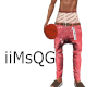 Red Saggy Jeans
