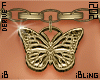 Butterfly Gold Choker 2