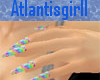 (AG)Rainbow Nails
