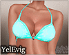 [Y] Bikini  teal RL