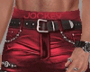 Red Leather Pants
