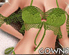 Crochet Kini Emerald
