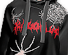 Hoodie Printed Black