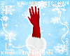 K| Santa Fur Gloves Cher
