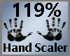Hand Scaler 119% M A