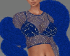 Diamond Boas Blue