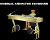 Musical Animated Keyboar