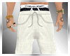 Leo. White Jeans Short