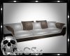 CS Brown & White Couch