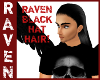 RAVEN BLACK HAT HAIR!