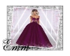 !E! Majestic Purple Gown