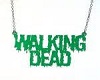 M walking dead necklace