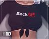 [Anry] Back Off Tee