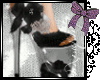 Black Flower Shoes