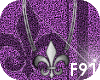 f. Fleur-d-Lis Neck Silv