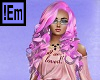 !Em Curly Pink Valerija