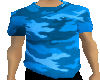 Blue Camo Tee