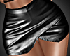 Black leather skirt RL<3