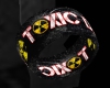 TOXIC Black  armband