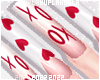 $K Valentine Nails