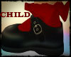 ! CHILD SHOES RED