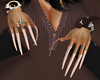 long nude nails