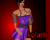 K*purple mini dress